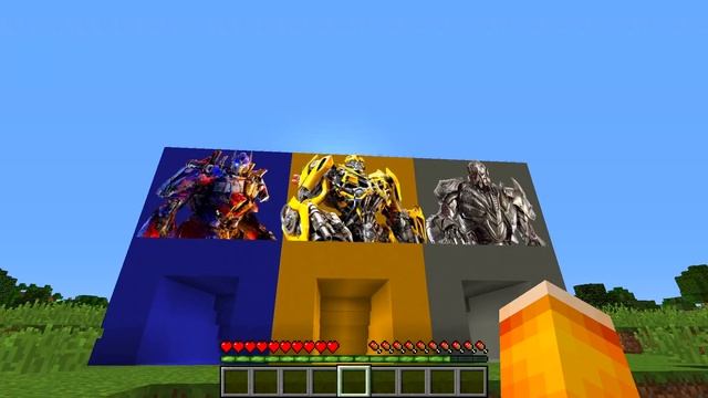 ВЫБЕРИ ПРАВИЛЬНУЮ ЛЕСТНИЦУ БАМБЛБИ ОПТИМУС ПРАЙМ МЕГАТРОН в МАЙНКРАФТ 100% ТРАНСФОРМЕРЫ ИСПЫТАНИЯ смотреть онлайн