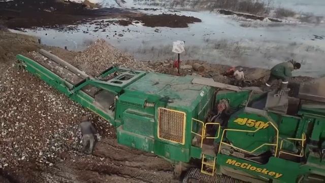 Процесс переработки Бетона смотреть онлайн