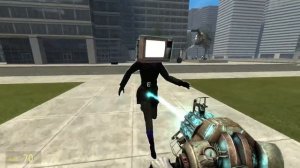 TV Woman GRAFFITI LOVE ! vs SKIBIDI Toilets  Garry's Mod  with HealthBars