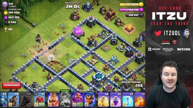 Using QC Hybrid to push back to the TOP | How far can I make it ? | #clashofclans смотреть онлайн