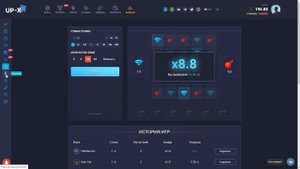 Поднял с 10 до 570 рублей на UP-X и ALL IN в CRAZY TIME !