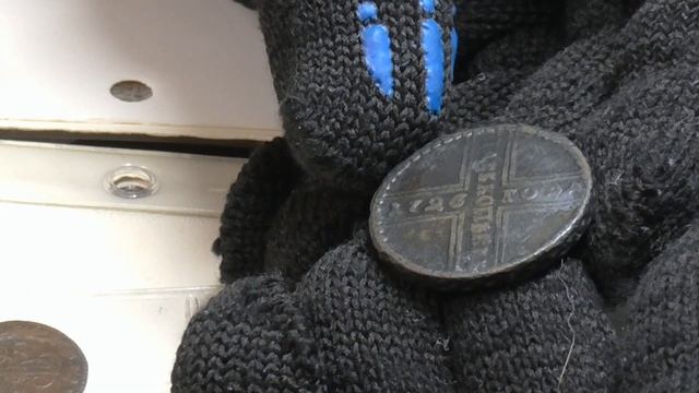 Самые первые 5 копеек Российской империи из меди!