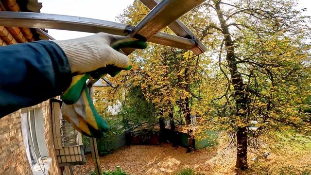 Крыша на балкон последнего этажа/Ремонт крыши над балконом/Установка козырька/Течёт крыша?