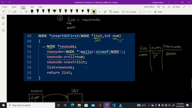 #4: Insert a Node in Linked List? | Insert at First Position ✔️