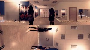 Red Rose Lady Studio 360° dance video VR GIRLS