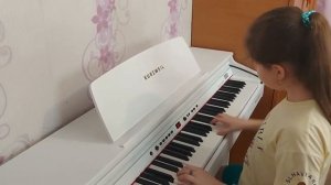38. Песня Е. Гнесина. (1 класс, фортепиано) .