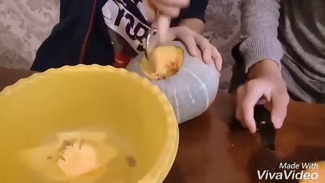DIY.Хэлуинская тыква