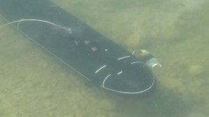 Подводная  лодка Курск с видео камерой для подводной съемки