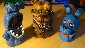 КОШМАРНЫЙ ФРЕДБЕР ИЗ ФНАФ 4 ИЗ ПЛАСТИЛИНА + ИТОГИ ГОДА