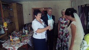 Утро невесты и жениха, благословение родителей