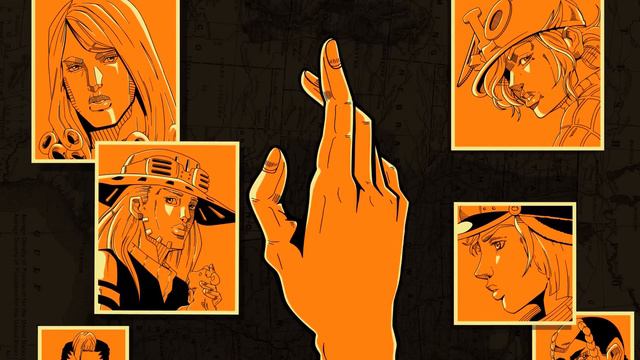 JoJo：STEEL BALL RUN - ED 『I'll Be Lucky Someday』 смотреть онлайн