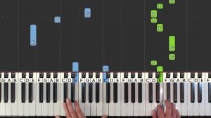 Hozier - Take Me To Church - MEDIUM Piano Tutorial - [Sheet Music]