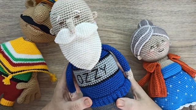ГОТОВЫЕ ИГРУШКИ   ОБЗОР   ВЯЗАНЫЕ ЧЕЛОВЕЧКИ