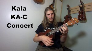 Kala Ukulele Comparison: KA-S KA-C KA-T sound samples