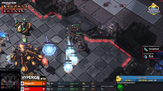 NeO vs Angelnex - TvP | Copa Hyperion #18 | Biweekly LatAm StarCraft 2 Tournament смотреть онлайн