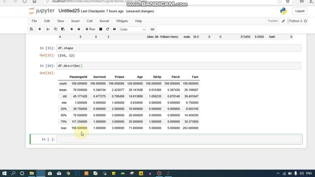 Pandas For Data Analysis: Python Summary() | how to get the information about the data in python смотреть онлайн