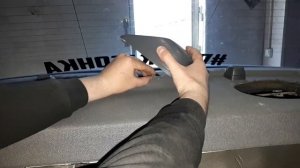 Снятие задней полки без поломок не обошлось НИССАН АЛЬМЕРА КЛАССИК !!!