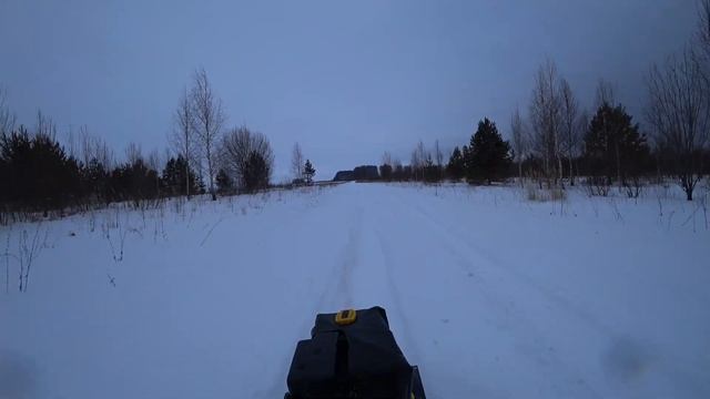 Реальная эксплуатация мотобуксировщика Альбатрос М, почти 4 км за 10 минут) смотреть онлайн