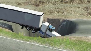Тачки против Гигантской ямы #10 – BeamNG.Drive