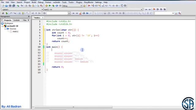 String Length Function - strlen() | C Programming | Must Watch