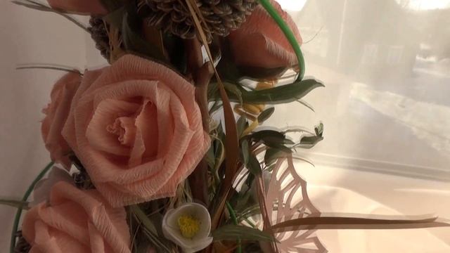 МАМА, СОЛНЦЕ и ЦВЕТЫ/интерьерная композиция из бумаги своими руками смотреть онлайн