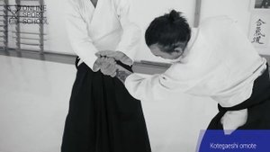 АЙКИДО. Урок 5.3.1:  Коте гаеши омоте (Ай ханми)