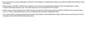 DevOps & SysAdmins: Amazon Elastic Beanstalk + Git Submodules (3 Solutions!!)
