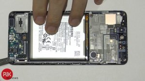 Samsung Galaxy A51 ремонт полный разбор, снять дисплей, аккумулятор.