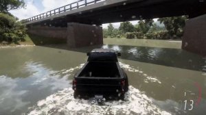 FORD SUPER DUTY F-450 DRW PLATINUM OFFROAD RIVER TEST DRIVE FORZA HORIZON 5