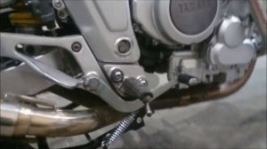 Центральная подножка на Yamaha TDM 850-2 от RM-G