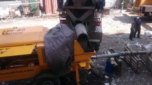 стационарный бетононасос и бетонораспределительная стрела ATABEY в Елизово
