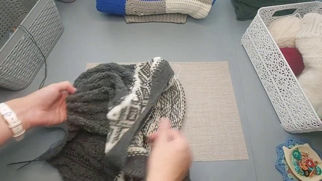 Vlog 30.10-5.11.2023г. Моё вязание и готовый кардиган. #вязание #влог #рукоделие #вяжуслюбовью
