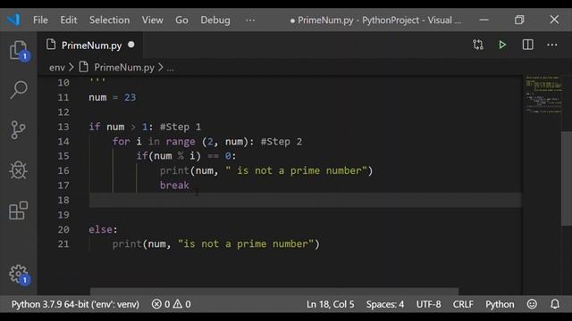 Python for Beginner #9 - Check Prime Number