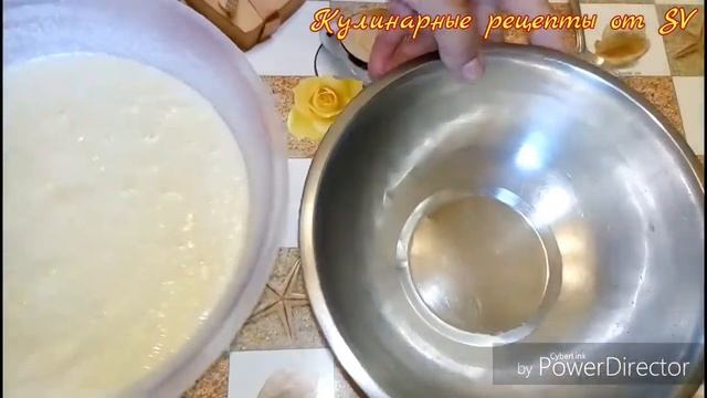 Очень вкусный манник "Зебра" на кефире