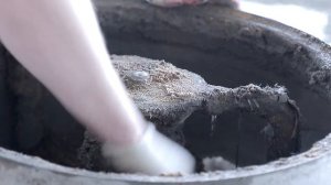 Полусухая стяжка. Замешиваем внутри квартиры.