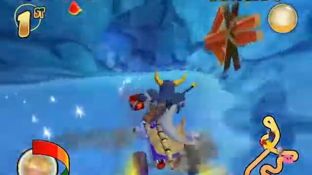 Pac-Man World Rally - Grape Cup (Easy - Spooky) смотреть онлайн