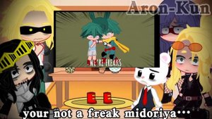 Pro heroes react to… || sad/angst deku || mha/bnha || Aron Kun || READ DESC