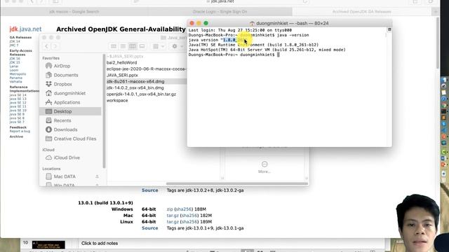 v2-Bài 02.P1 :Cài đặt môi trường Java trên hệ điều hành MacOS - Khoá học Java từ cơ bản tới đi làm смотреть онлайн