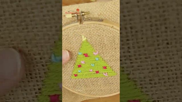 Árbol de Navidad Bordado a Mano смотреть онлайн