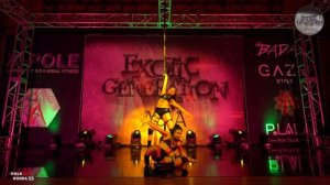 POLE DANCE SHOW GROUP EMPRESSES OF AURUM, USA Exotic Generation Asia 2019