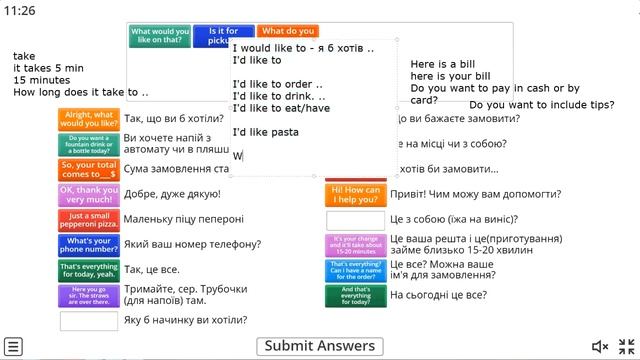 Lesson 1 Grammar: present simple, can/can’t Topic: professional speech at the cafe/restaurant смотреть онлайн