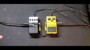 Review and Demo of the Boss ST-2 Power Stack and the OD-3 Overdrive pedals!!