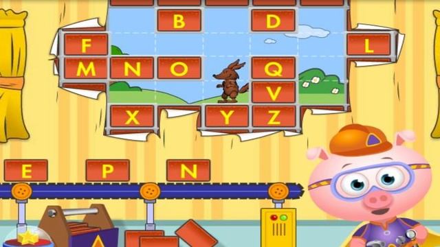Alpha Pig's Brick Game - Super Why Games - PBS Kids смотреть онлайн