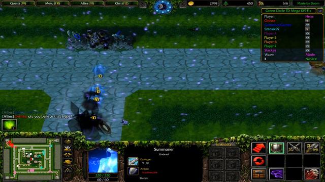 Warcraft III 47th GamePlay 2017 Green Circle TD смотреть онлайн