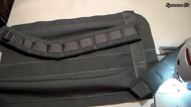 Как пришить (разместить) лямки на рюкзаке смотреть онлайн