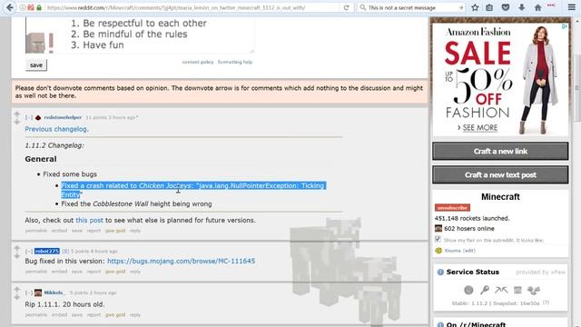 Whats New In Minecraft 1.11.2 смотреть онлайн