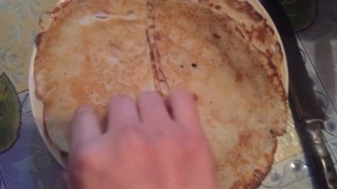 Блинчики в мультипекаре Redmond