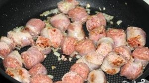 Подливка из колбасы