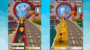 Subway Surfers Tricky VS Lee Shanghai Новая трасса