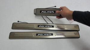 Накладки на пороги светящиеся Ford Kuga